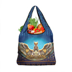 Egyptian Goddess Isis Grocery Bag Ancient Mythology Winged Queen