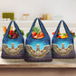 Egyptian Goddess Isis Grocery Bag Ancient Mythology Winged Queen