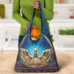 Egyptian Goddess Isis Grocery Bag Ancient Mythology Winged Queen