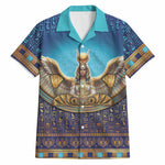Egyptian Goddess Isis Hawaiian Shirt Ancient Mythology Winged Queen