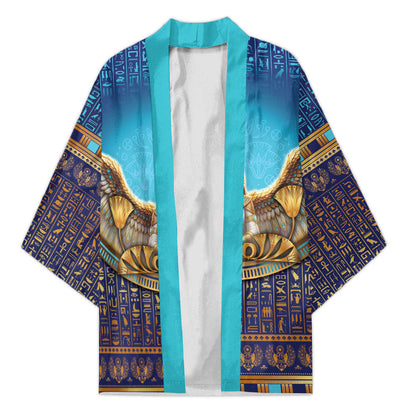 Egyptian Goddess Isis Kimono Ancient Mythology Winged Queen