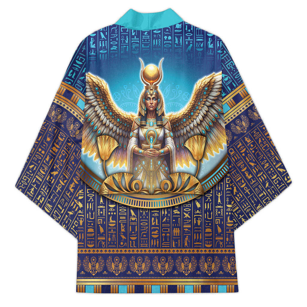 Egyptian Goddess Isis Kimono Ancient Mythology Winged Queen
