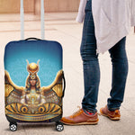 Egyptian Goddess Isis Luggage Cover Ancient Mythology Winged Queen