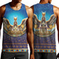 Egyptian Goddess Isis Men Tank Top Ancient Mythology Winged Queen