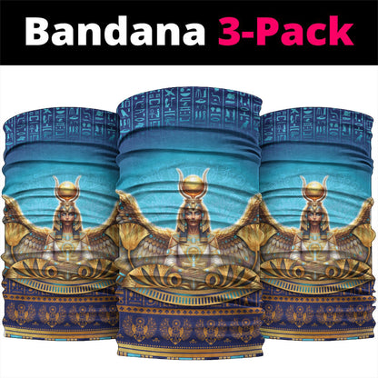 Egyptian Goddess Isis Neck Gaiter Ancient Mythology Winged Queen