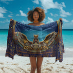 Egyptian Goddess Isis Sarong Ancient Mythology Winged Queen