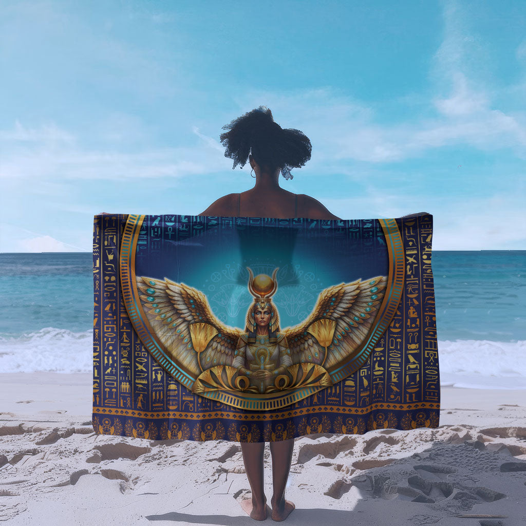 Egyptian Goddess Isis Sarong Ancient Mythology Winged Queen