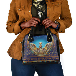 Egyptian Goddess Isis Shoulder Handbag Ancient Mythology Winged Queen