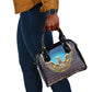 Egyptian Goddess Isis Shoulder Handbag Ancient Mythology Winged Queen