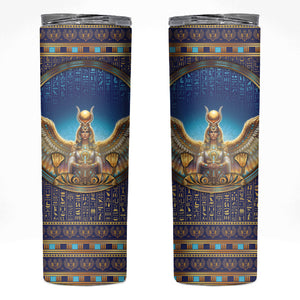 Egyptian Goddess Isis Skinny Tumbler Ancient Mythology Winged Queen