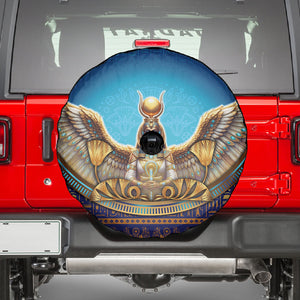 Egyptian Goddess Isis Spare Tire Cover Ancient Mythology Winged Queen