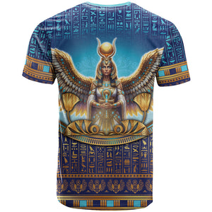 Egyptian Goddess Isis T shirt Ancient Mythology Winged Queen