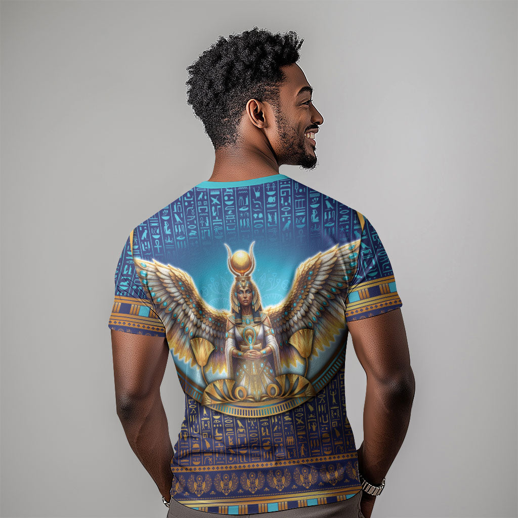 Egyptian Goddess Isis T shirt Ancient Mythology Winged Queen