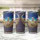 Egyptian Goddess Isis Tumbler Cup Ancient Mythology Winged Queen