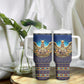 Egyptian Goddess Isis Tumbler With Handle Ancient Mythology Winged Queen