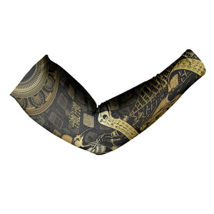 Egyptian God Thoth Arm Sleeves Ancient Mythology Ibis Wisdom Hieroglyphic