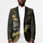 Egyptian God Thoth Blazer Ancient Mythology Ibis Wisdom Hieroglyphic