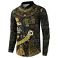 Egyptian God Thoth Button Sweatshirt Ancient Mythology Ibis Wisdom Hieroglyphic
