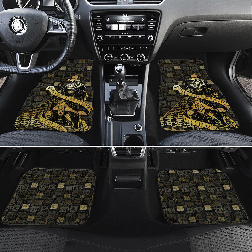 Egyptian God Thoth Car Mats Ancient Mythology Ibis Wisdom Hieroglyphic