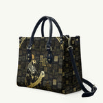 Egyptian God Thoth Leather Bag Ancient Mythology Ibis Wisdom Hieroglyphic
