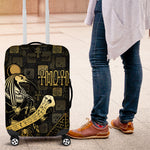 Egyptian God Thoth Luggage Cover Ancient Mythology Ibis Wisdom Hieroglyphic