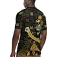 Egyptian God Thoth Rugby Jersey Ancient Mythology Ibis Wisdom Hieroglyphic