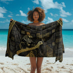 Egyptian God Thoth Sarong Ancient Mythology Ibis Wisdom Hieroglyphic