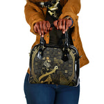 Egyptian God Thoth Shoulder Handbag Ancient Mythology Ibis Wisdom Hieroglyphic