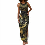 Egyptian God Thoth Tank Maxi Dress Ancient Mythology Ibis Wisdom Hieroglyphic