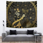 Egyptian God Thoth Tapestry Ancient Mythology Ibis Wisdom Hieroglyphic