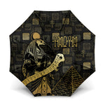 Egyptian God Thoth Umbrella Ancient Mythology Ibis Wisdom Hieroglyphic