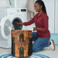 Egyptian God Horus Laundry Basket Ancient Mythology Falcon Hieroglyphic Patterns