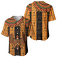 Egyptian God Horus Baseball Jersey Ancient Mythology Falcon Hieroglyphic Patterns