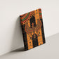 Egyptian God Horus Canvas Wall Art Ancient Mythology Falcon Hieroglyphic Patterns