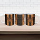Egyptian God Horus Ceramic Mug Ancient Mythology Falcon Hieroglyphic Patterns