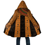 Egyptian God Horus Cloak Ancient Mythology Falcon Hieroglyphic Patterns