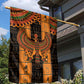 Egyptian God Horus Garden Flag Ancient Mythology Falcon Hieroglyphic Patterns