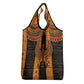 Egyptian God Horus Grocery Bag Ancient Mythology Falcon Hieroglyphic Patterns