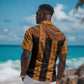 Egyptian God Horus Hawaiian Shirt Ancient Mythology Falcon Hieroglyphic Patterns DT05