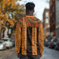 Egyptian God Horus Long Sleeve Shirt Ancient Mythology Falcon Hieroglyphic Patterns