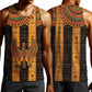 Egyptian God Horus Men Tank Top Ancient Mythology Falcon Hieroglyphic Patterns