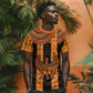 Egyptian God Horus T shirt Ancient Mythology Falcon Hieroglyphic Patterns