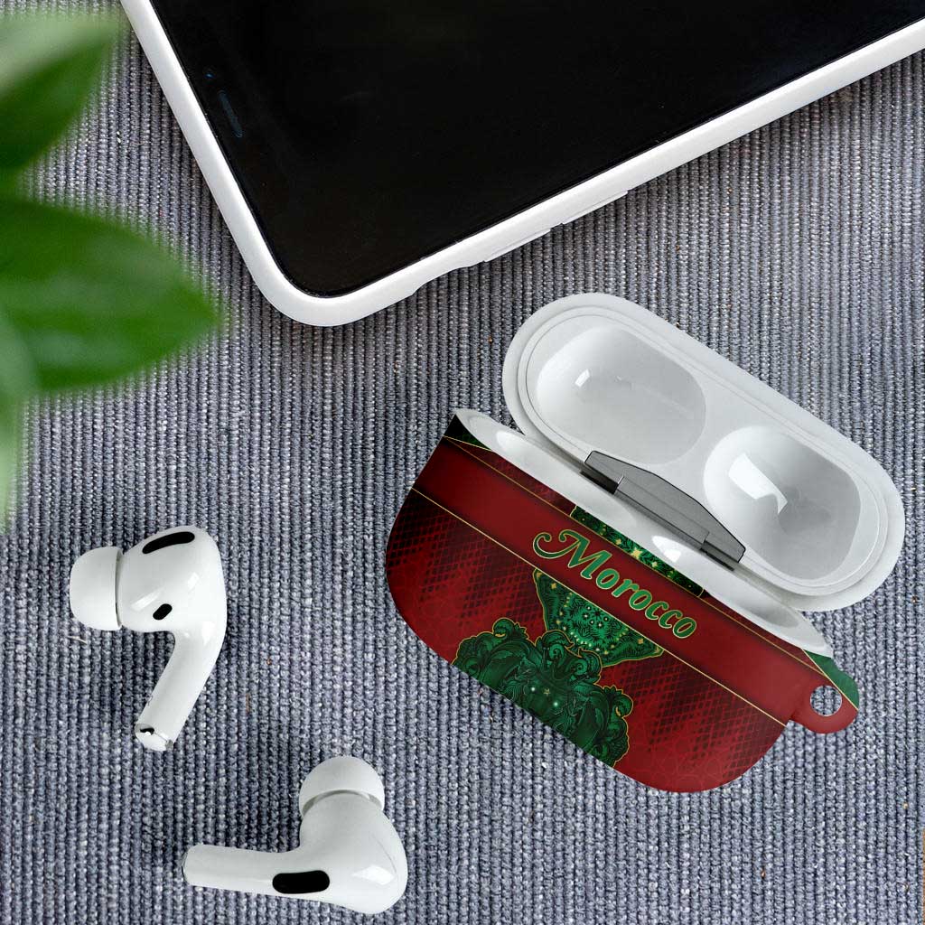 Morocco AirPods Case Royal Lion Islam Patterns - African Pride