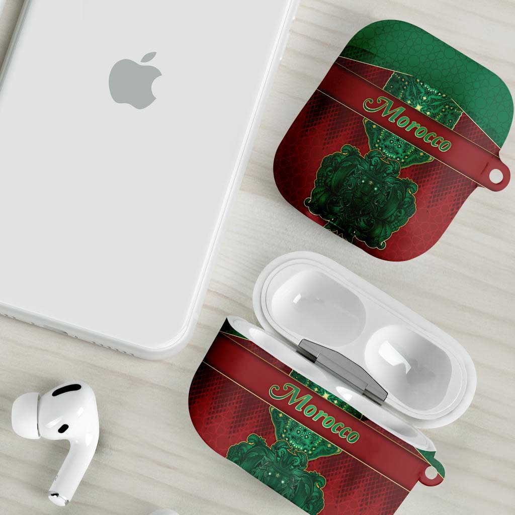Morocco AirPods Case Royal Lion Islam Patterns - African Pride