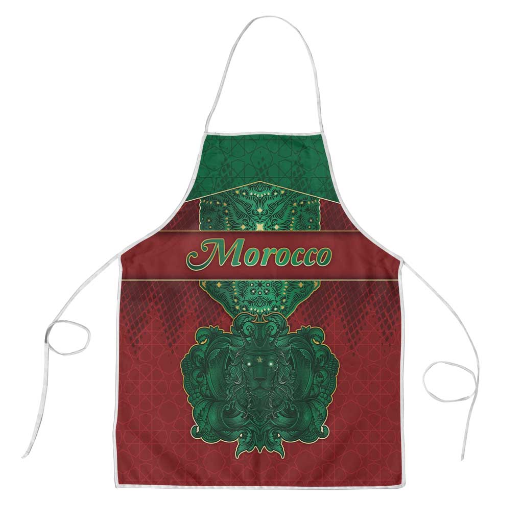 Morocco Apron Royal Lion Islam Patterns - African Pride
