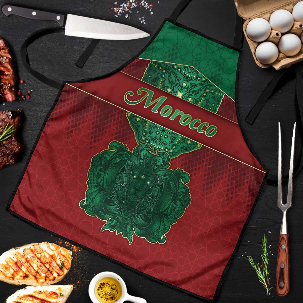 Morocco Apron Royal Lion Islam Patterns - African Pride