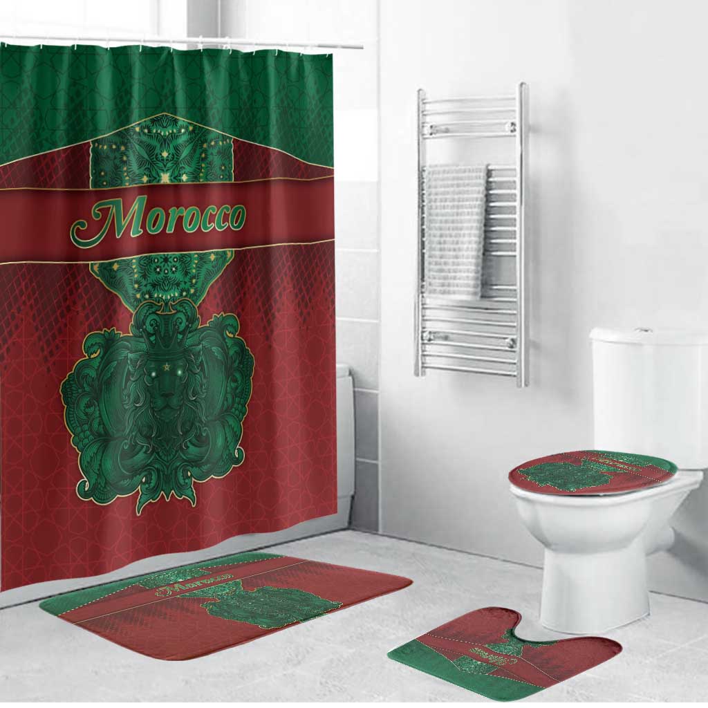 Morocco Bathroom Set Royal Lion Islam Patterns - African Pride