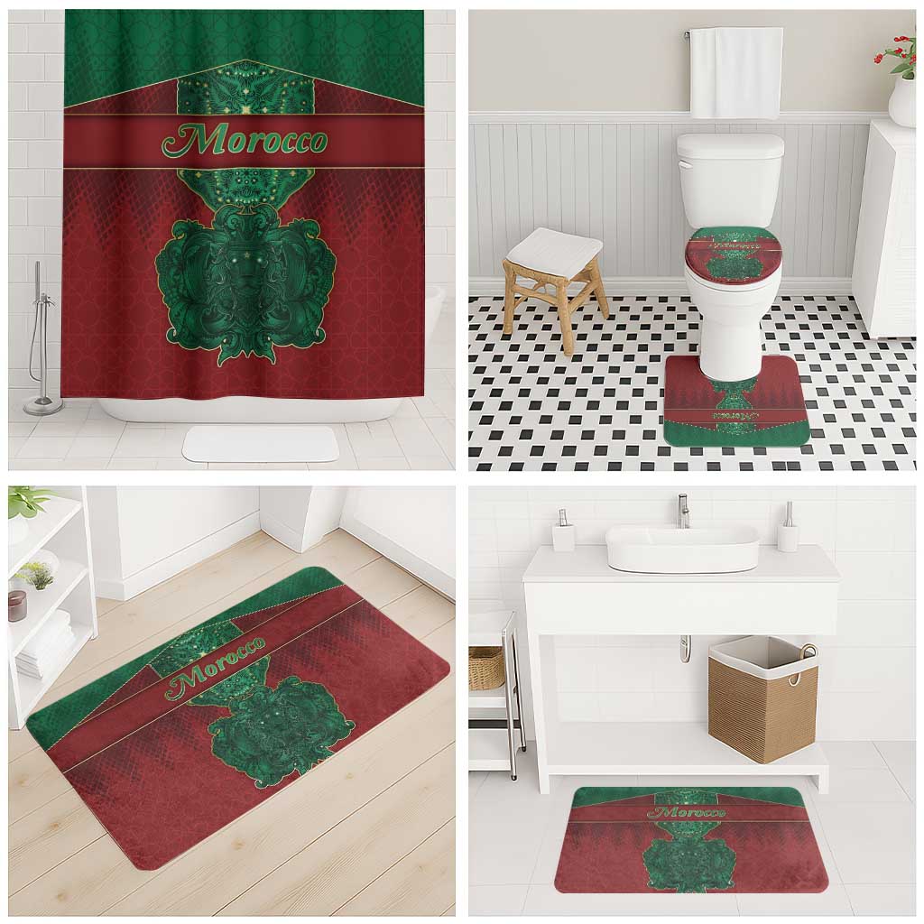 Morocco Bathroom Set Royal Lion Islam Patterns - African Pride