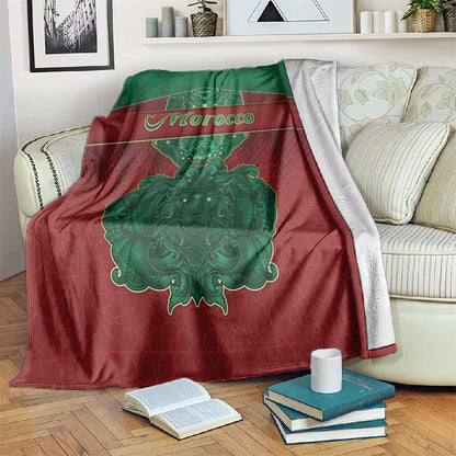 Morocco Blanket Royal Lion Islam Patterns - African Pride