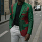 Personalized Morocco Blazer Royal Lion Islam Patterns - African Pride
